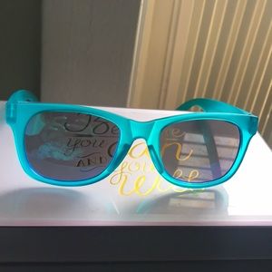 Blue sunglasses